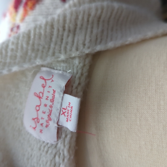 Isabel Maternity NWT Fairisle Maternity Sweater - Picture 3 of 9